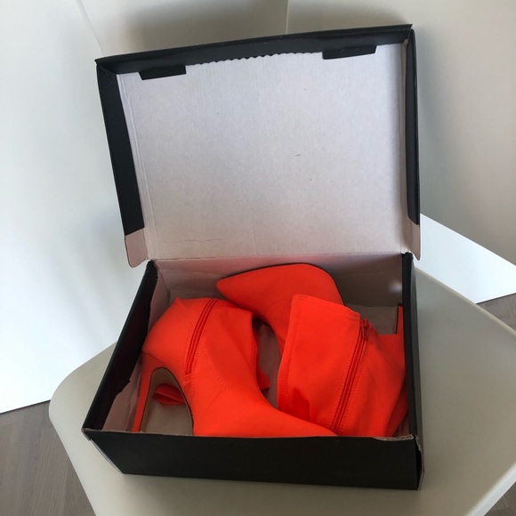 Neon Heeled Booties - Picture 7 of 7